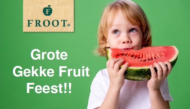 Grote Gekke Fruit Feest - activiteiten - key visual - Copywriting Voorbeelden - zeg maar Henk, creatieve copywriter