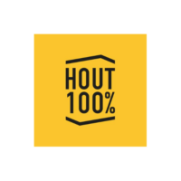 Hout 100% - Logo - zeg maar Henk - creatieve copywriter