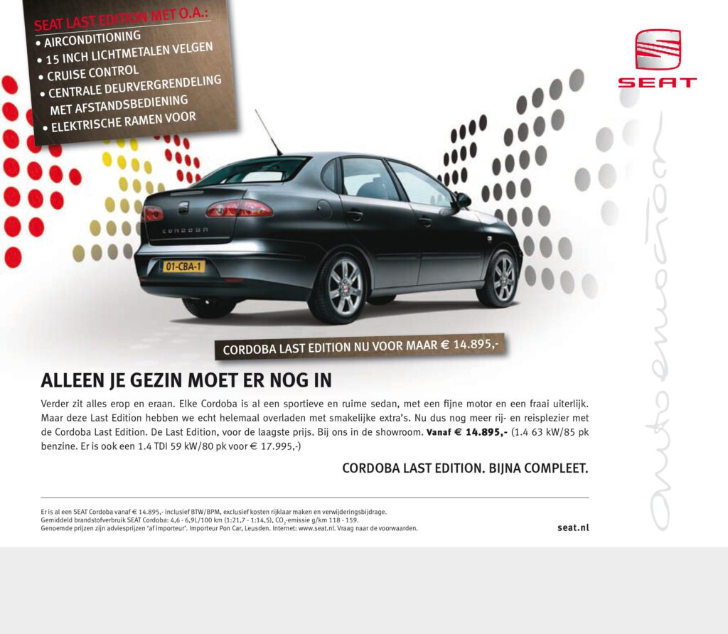 Seat Cordoba - dealeradvertentie - Copy