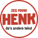 logo zeg maar henk - da's andere tekst - in cirkel